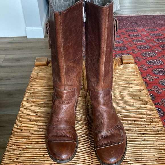 Cat Caterpillar Women's Tan Leather Misa Boot - Picture 2 of 7